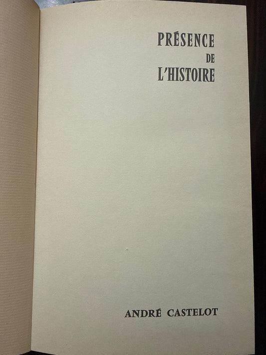 Livre – André Castelot – Littérature – Histoire de Paris