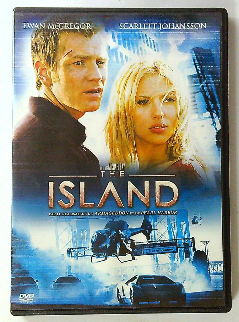 Dvd film The Island Michael Bay Scarlett Johansson
