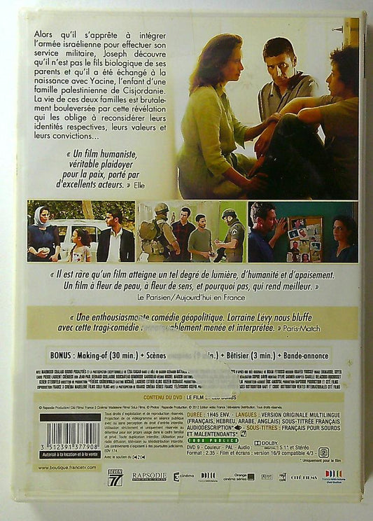 dvd Le fils de l'autre film Lorraine Lévy