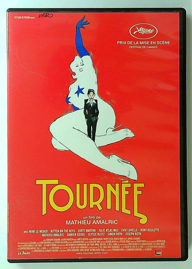 Dvd Tournée Mathieu Amalric - Film Comédie-drame