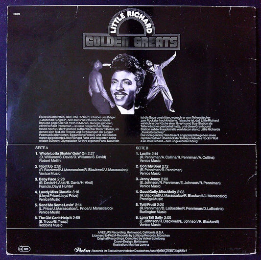 Vinyle Little Richard Golden Greats Vol.1