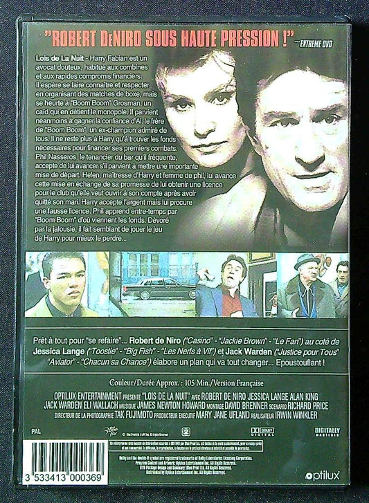 Dvd Lois de la Nuit – Robert De Niro – Vidéo – Thriller culte