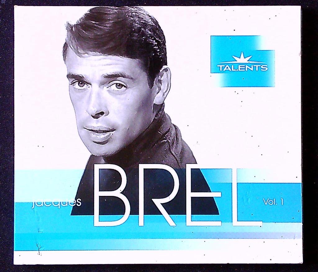 Cd – Jacques Brel – Vol. 1 – Compilation Talents