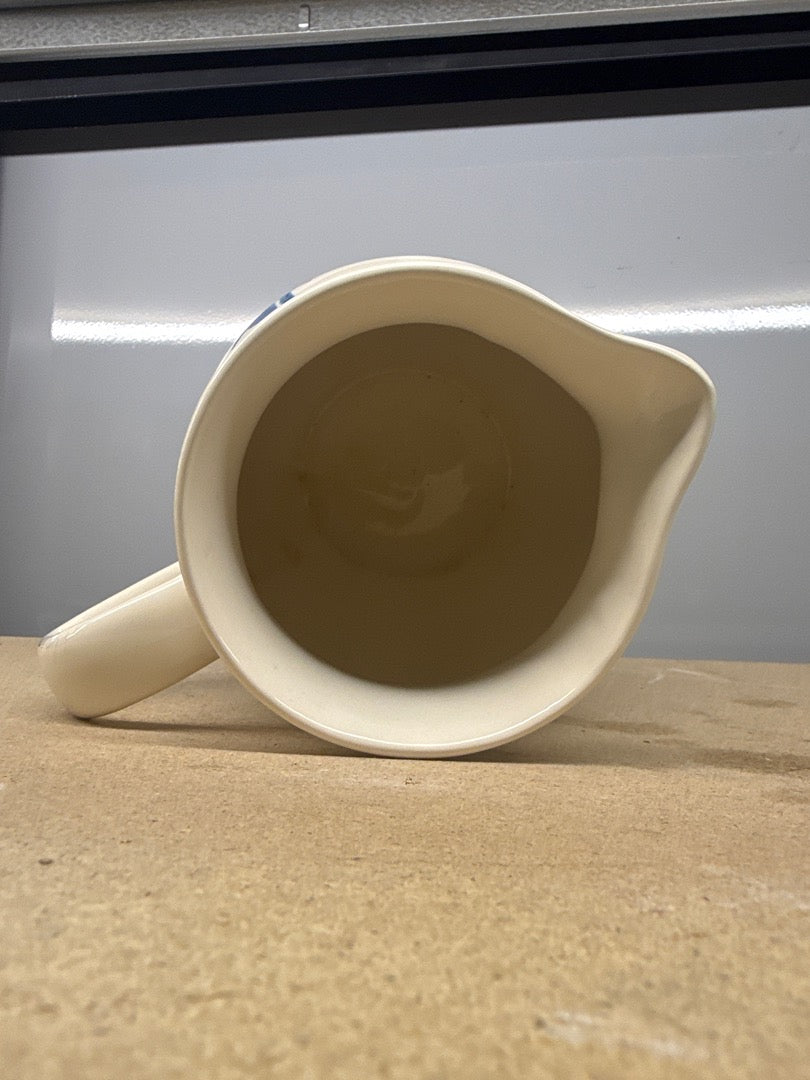 Pichet en céramique – Vaisselle – Motif bateau voile
