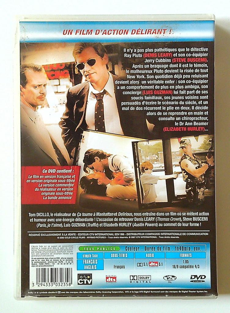 Dvd Bad Luck ! denis Leary Elizabeth Hurley