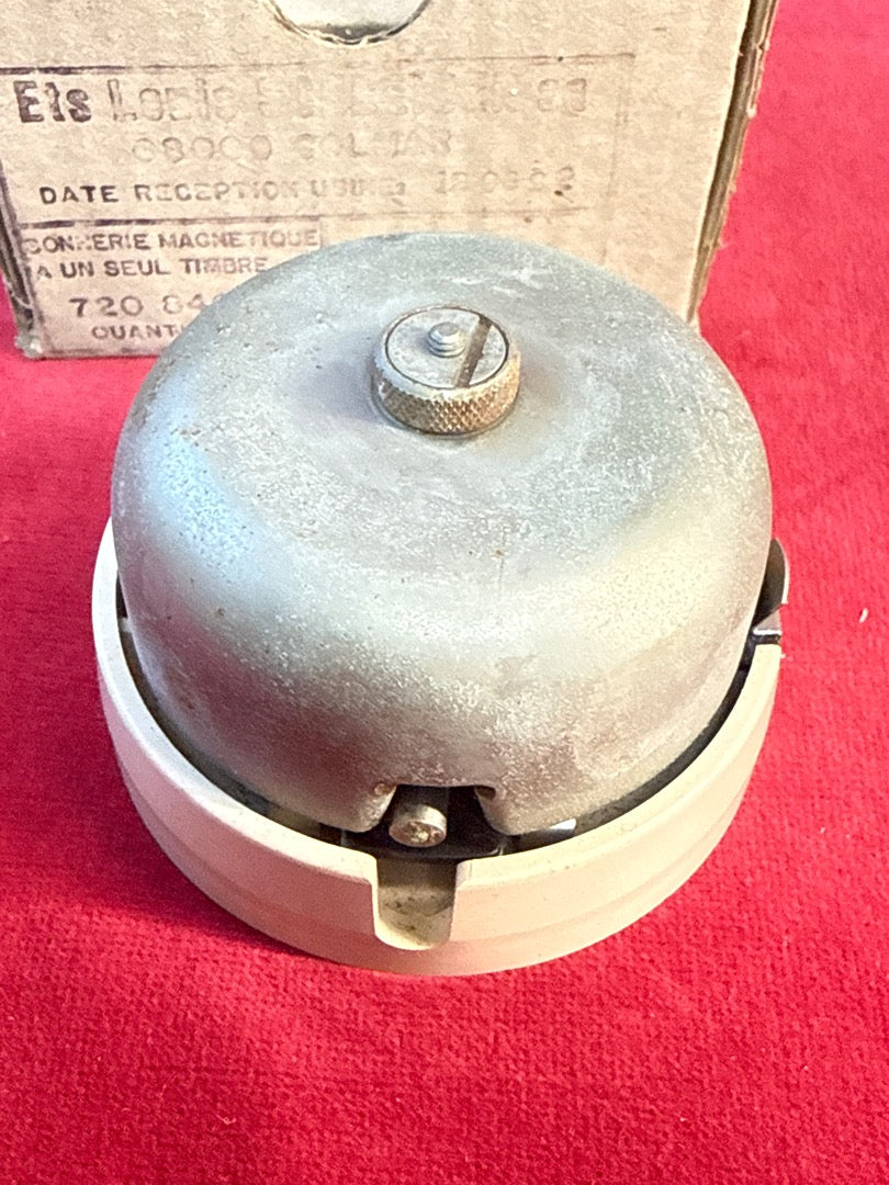 Sonnette magnetique ancienne Ets Louis Fohl Colmar