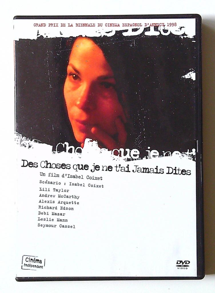Dvd Des Choses que je ne t'ai Jamais Dites Isabel Coixet