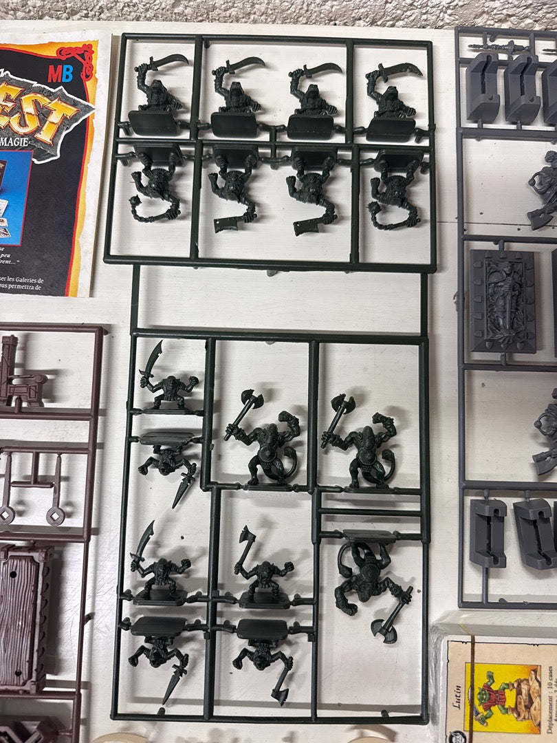 Heroquest Mb Games Workshop edition originale Fr 1989 Neuf sur grappes Non Dépunché