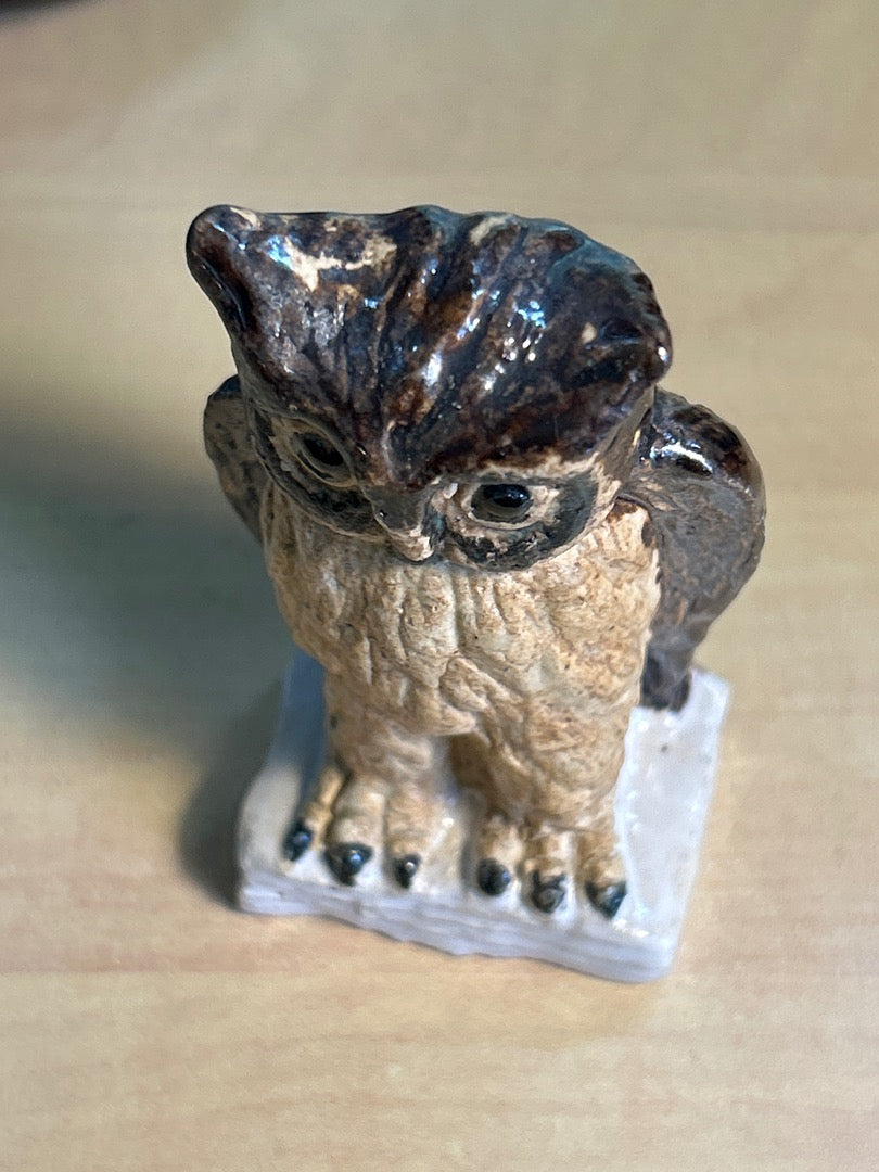 Figurine Chouette / Hibou Céramique