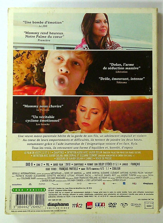 dvd Mommy Xavier Dolan Diaphana Edition Video