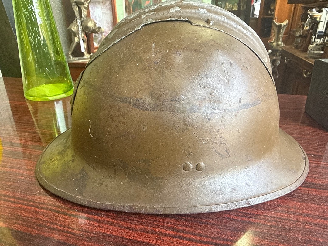 Casque Adrian de la Défense Passive Militaria Vintage