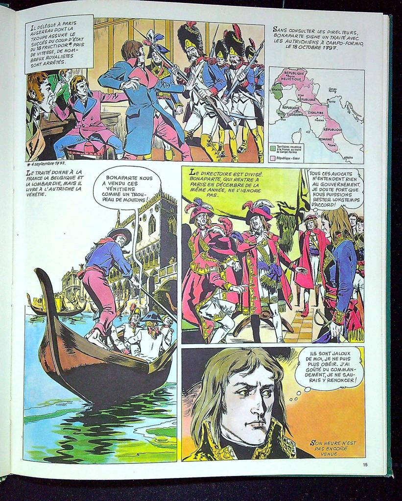Bande dessinée – Larousse Napoléon 1er – Bd – Histoire de France