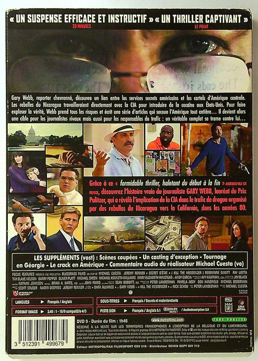 Dvd Secret d'état Jeremy Renner Metropolitan