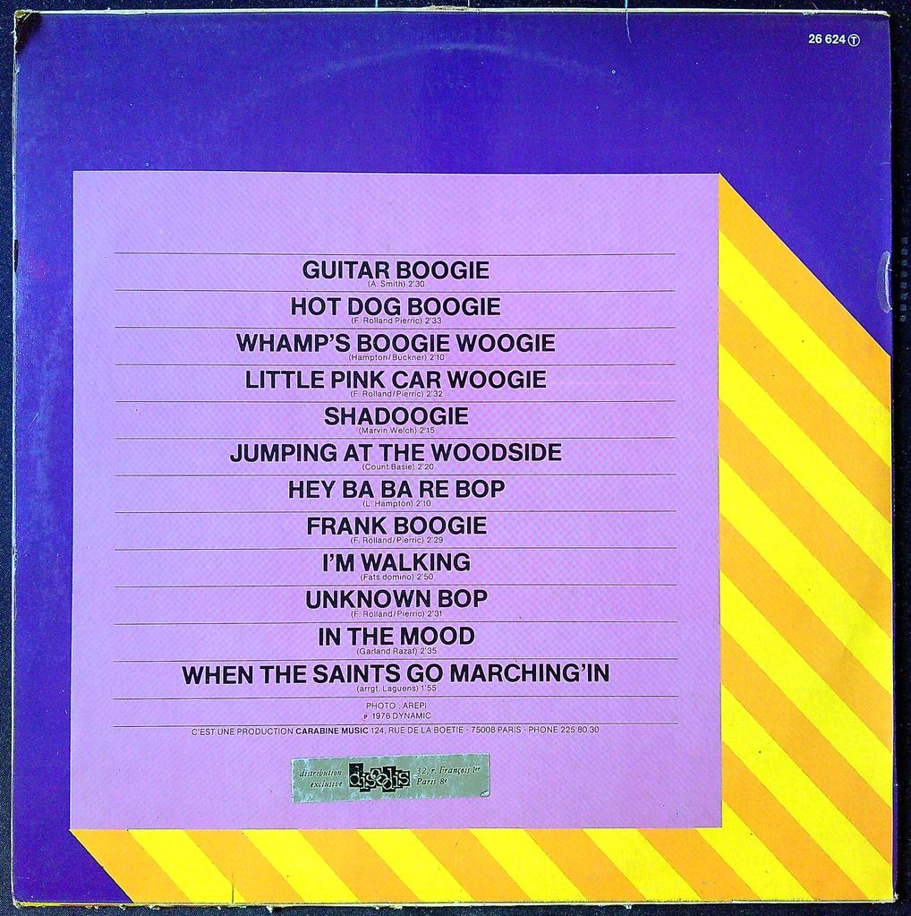 Vinyle Lp Guitar Boogie Ron Diamond Group Dynamic