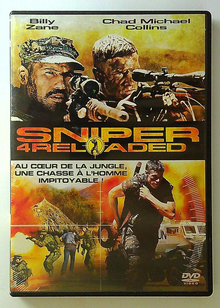 Dvd Sniper 4 Reloaded Film Action Billy Zane