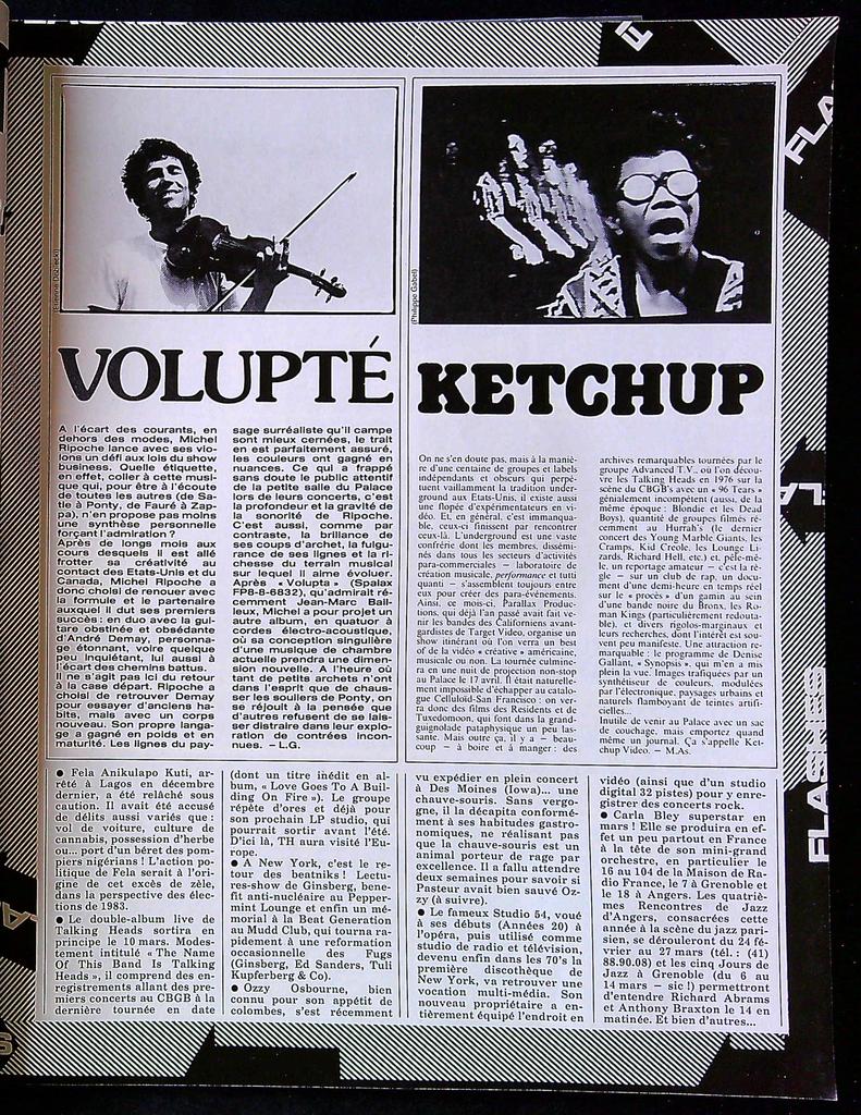 Magazine – Rock & Folk N°182 – Collection – Mars 1982