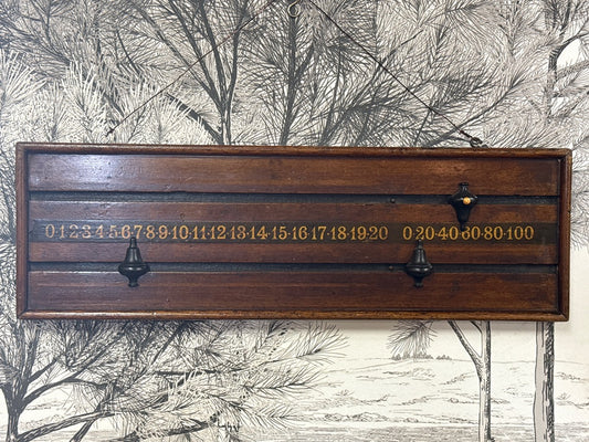 Marqueur billard – Billard – Accessoires – Bois ancien