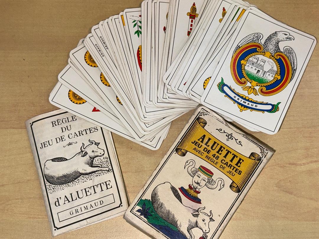 Jeu de cartes – Grimaud Aluette – Hobbies – Vintage complet