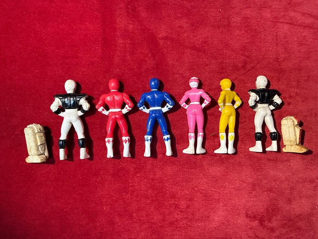 Lot figurines Power Rangers vintage Saban Bandai