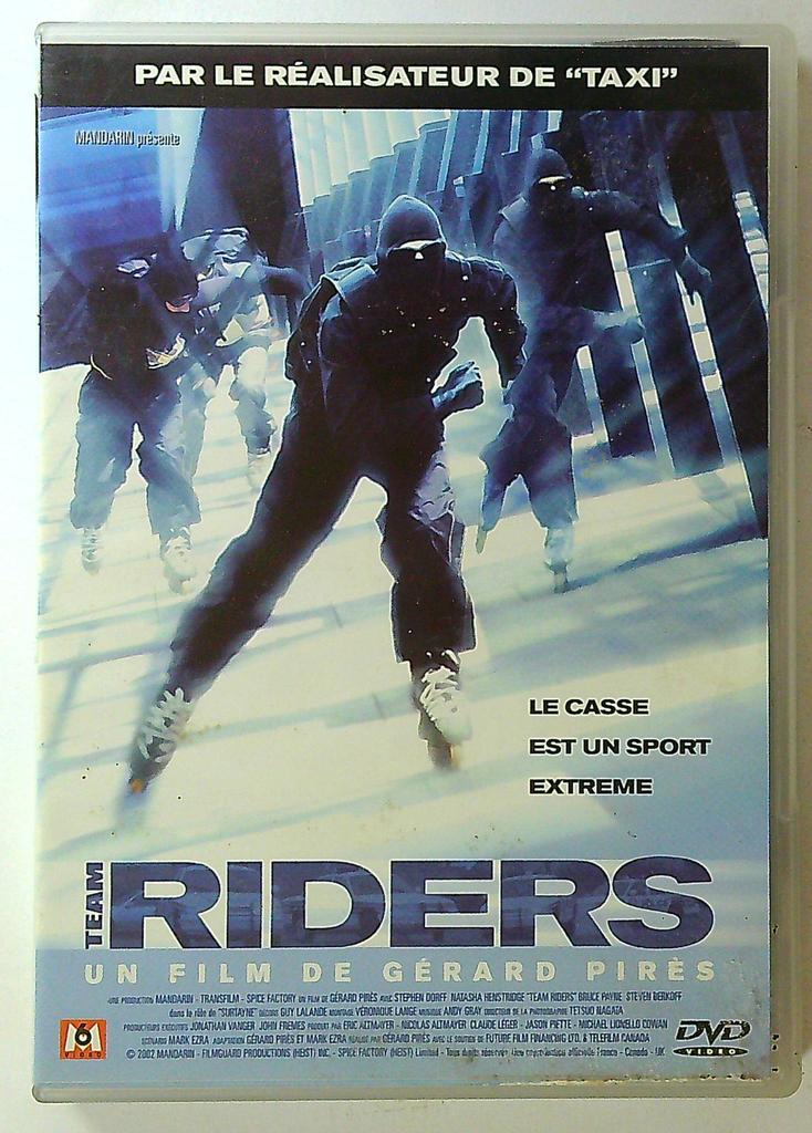 Dvd Team Riders gérard Pirès