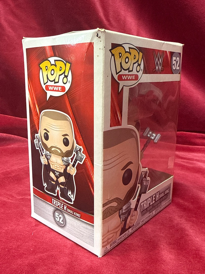Figurine Pop Triple H Skull King Wwe Funko 52