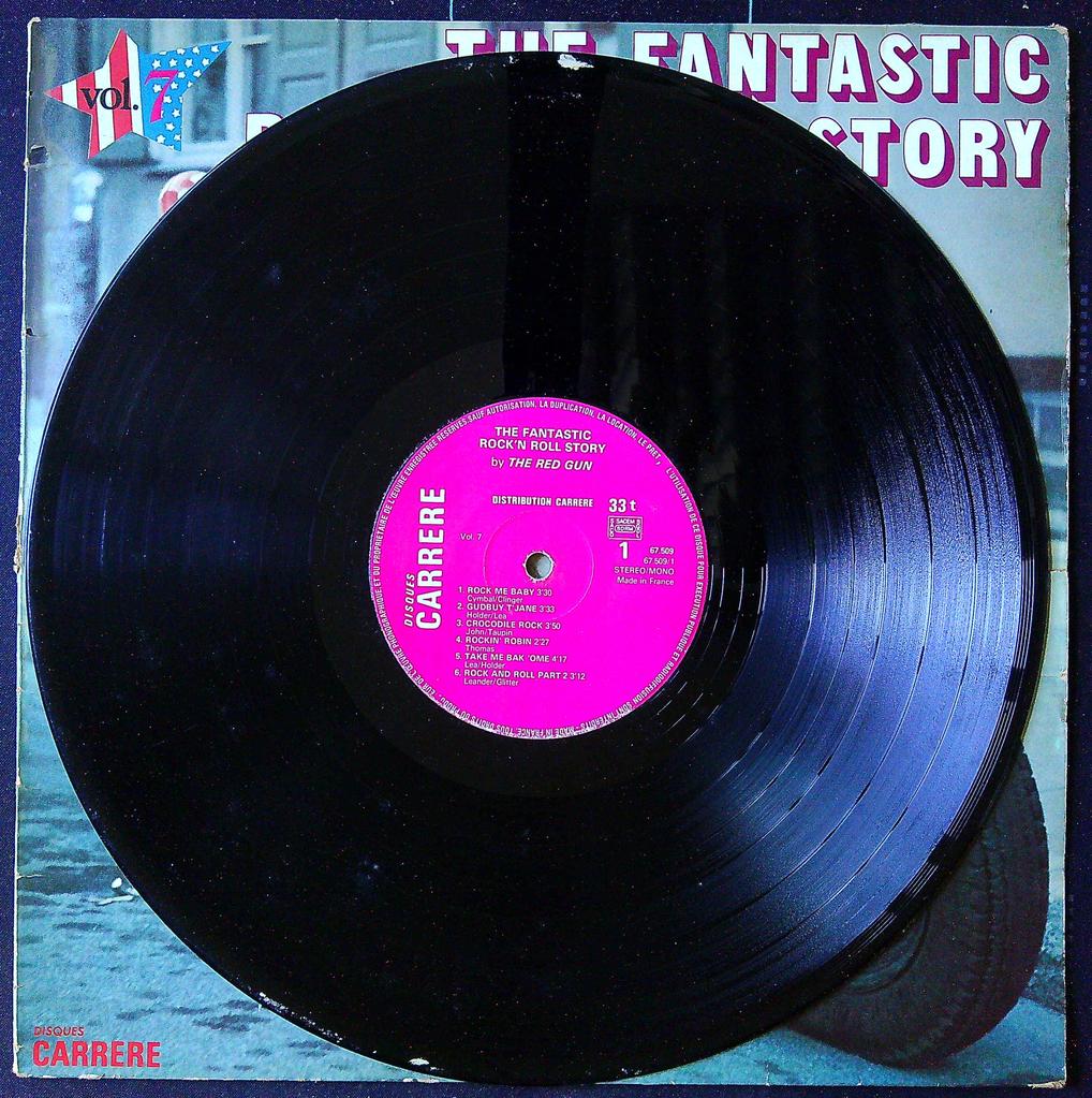 Vinyle Lp The Fantastic Rock N Roll Story Vol 7 Disques Carrere