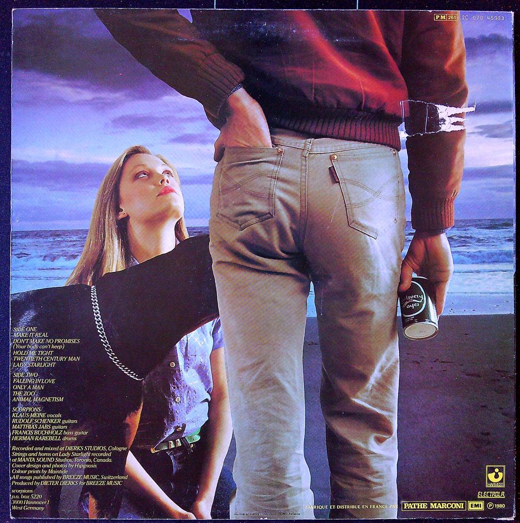 Vinyle 33t Scorpions Animal Magnetism Harvest 1980