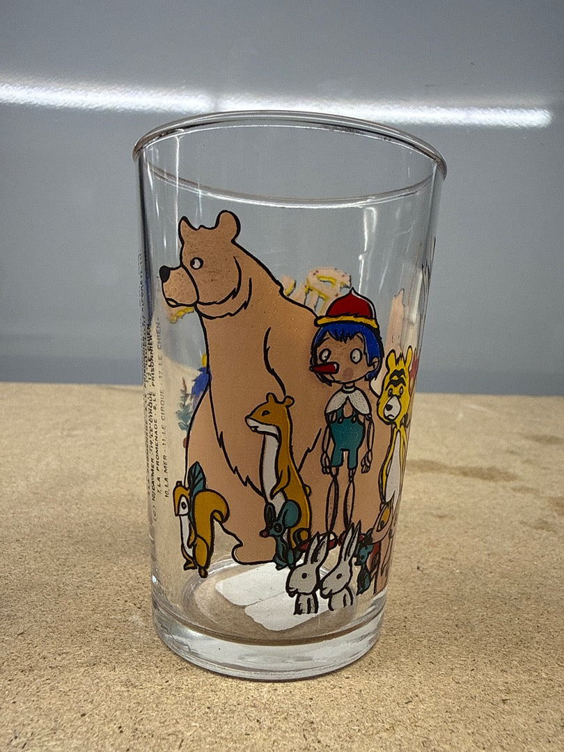 Verre à moutarde – Amora Pinocchio Tatsunoko 1991 – Verres – Vintage de collection