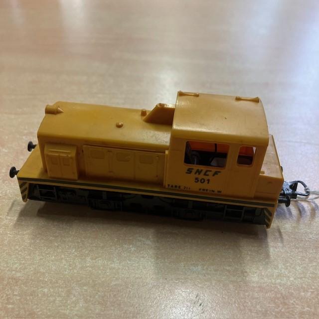 Locomotive Lima, Marquage Sncf 501 Tare 211 Frein W