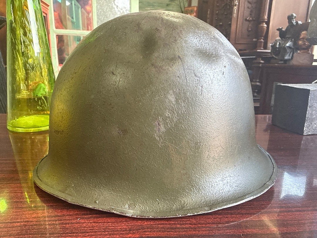 Casque lourd M51 A.e.t. Militaria Acier vert olive