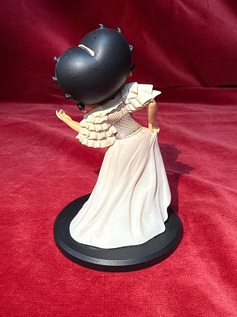 Figurine Betty Boop Robe Blanche Fleischer Studios