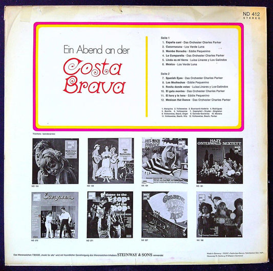 Vinyle Ein Abend an der Costa Brava Label Decca Nd 412