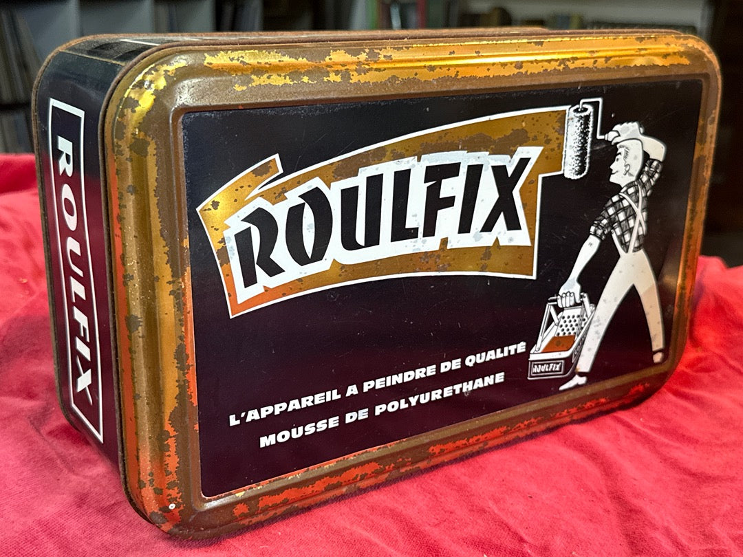 Coffret à anse – Roulfix – Collection – Métal vintage