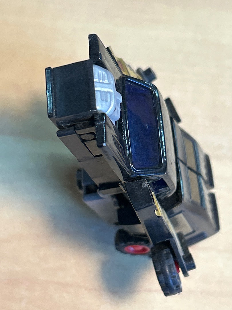 Figurine robot transformable vintage Mc Toy Made in Macau Moto Bot