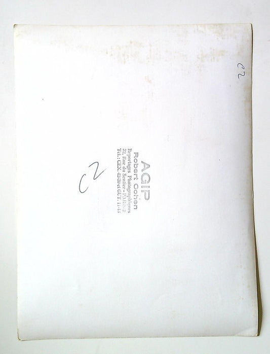 Photo Originale Presse Mariage Charles Aznavour Ulla Thorsell