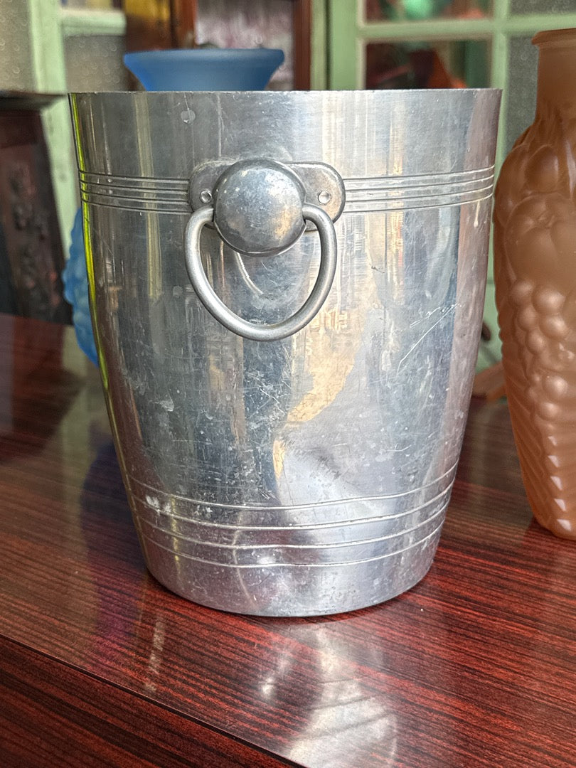 Seau à champagne – Moët & Chandon – Ustensile de bar – Argit métal argenté