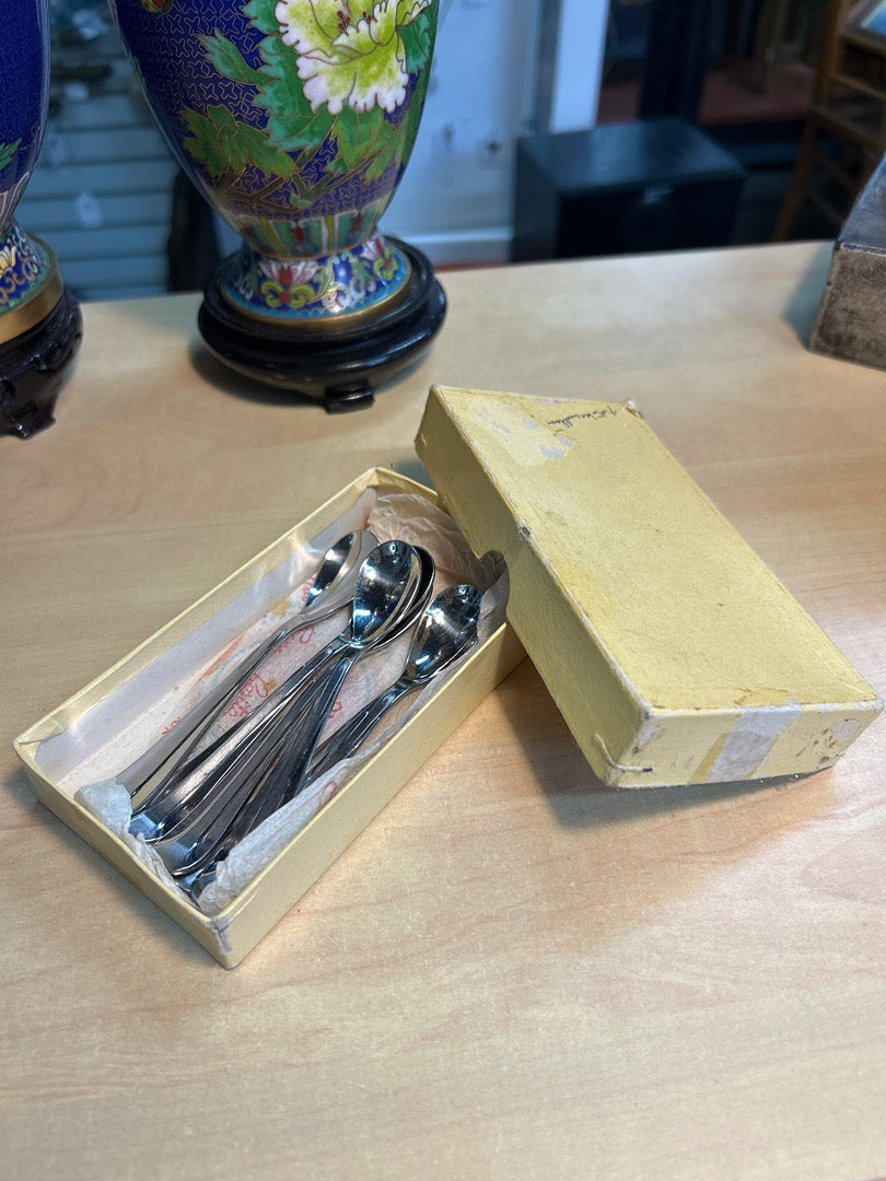 Coffret de 6 petites cuillères Sola – Set vintage