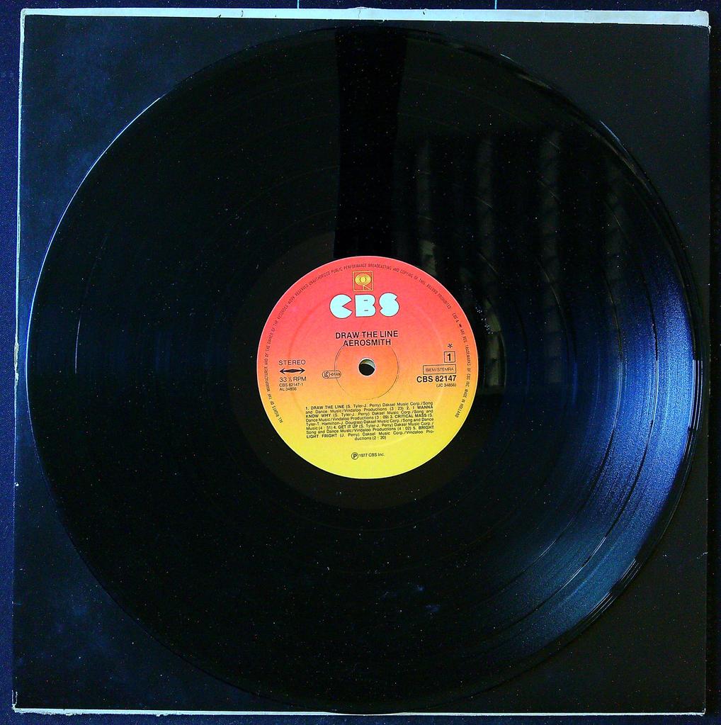 Vinyle 33t Aerosmith Draw The Line