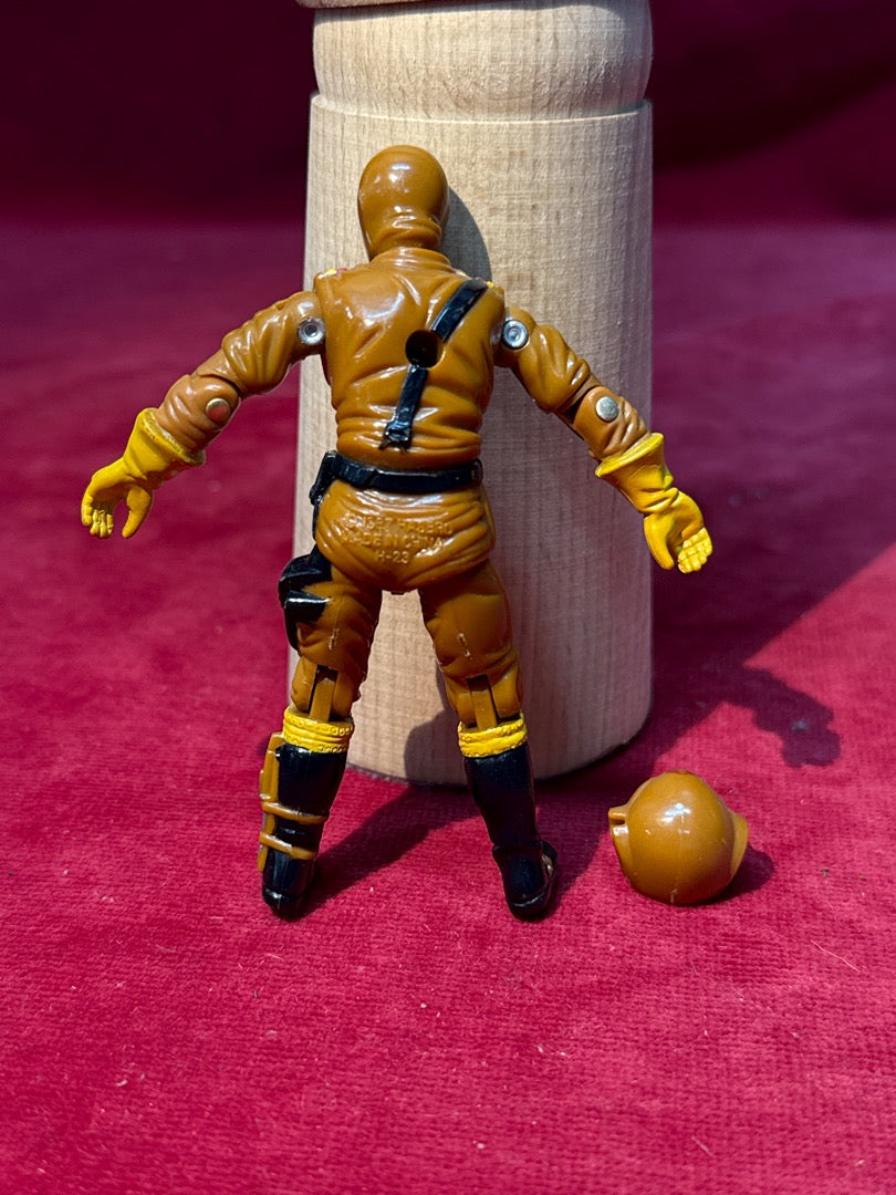 Figurine vintage Worms V1 cobra Maggot Driver Gi Joe Hasbro 1987