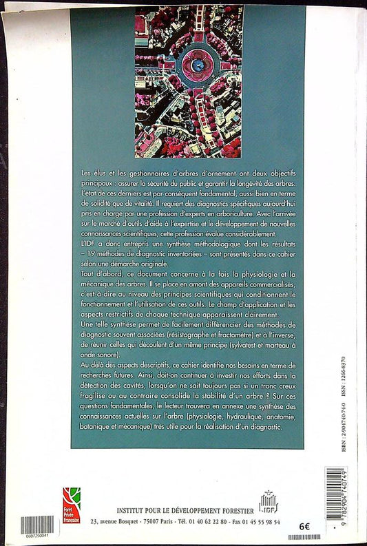 Livre Cahiers Arbre Actuel N°6 Idf Diagnostic