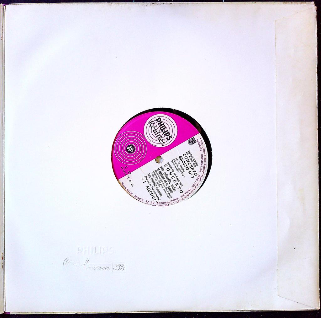 Disque vinyle – Philips – Musique classique – L'école de Naples