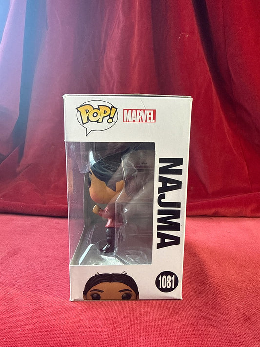 Figurine Funko Pop! Najma n°1081 Ms. Marvel à tête mobile, avec boîte