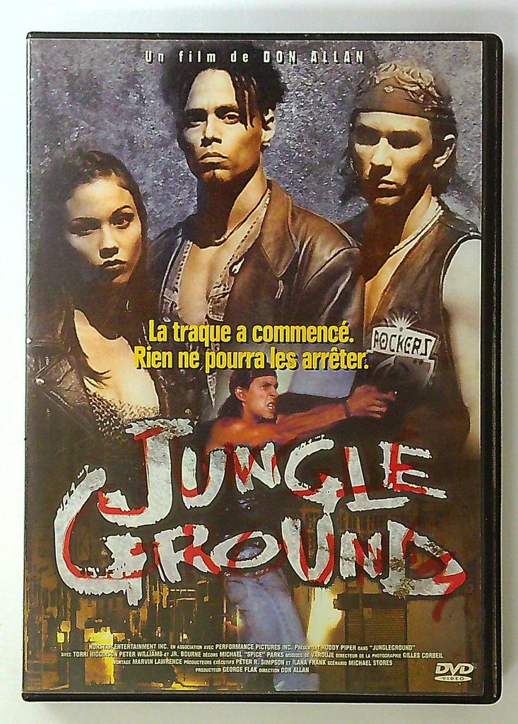 Dvd Jungle Ground Action Roddy Piper Français