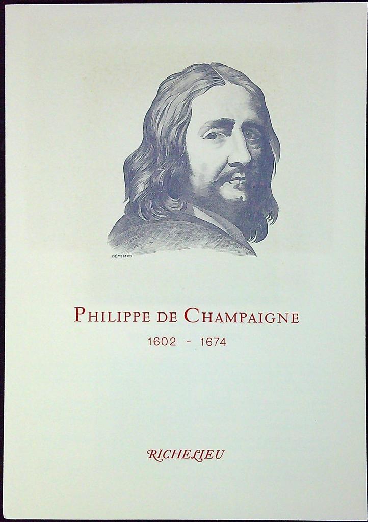 Philippe De Champagne Richelieu Enveloppe Dépliant Timbre 1er jour Encart Fdc Yvert et Tellier