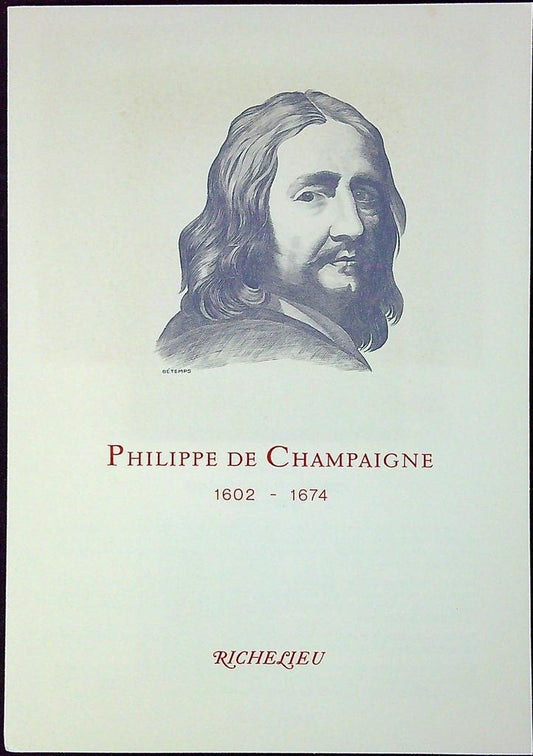 Philippe De Champagne Richelieu Enveloppe Dépliant Timbre 1er jour Encart Fdc Yvert et Tellier