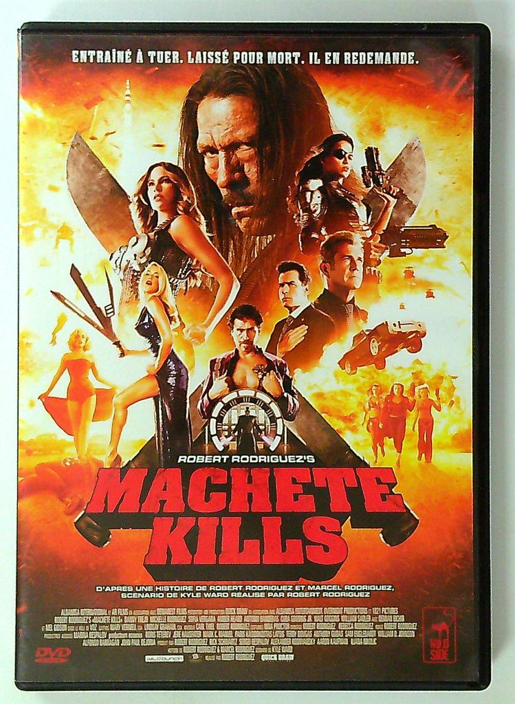 Dvd Machete Kills Robert Rodriguez Danny Trejo Wild Side