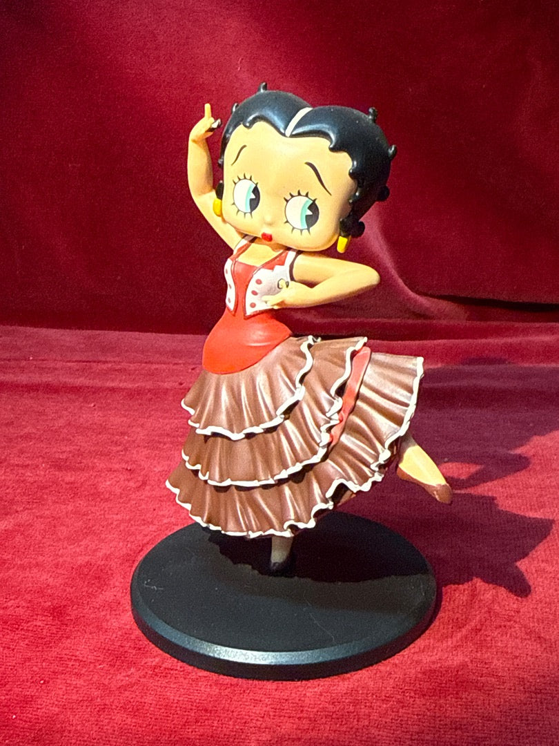Figurine Betty Boop danseuse flamenco Fleischer Studios