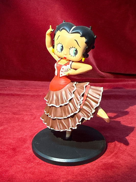 Figurine Betty Boop danseuse flamenco Fleischer Studios