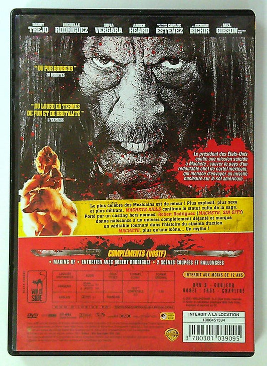 Dvd Machete Kills Robert Rodriguez Danny Trejo Wild Side