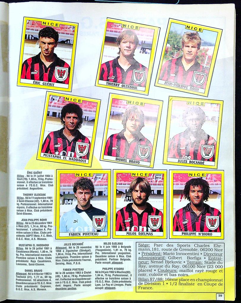 Album Panini Foot 89